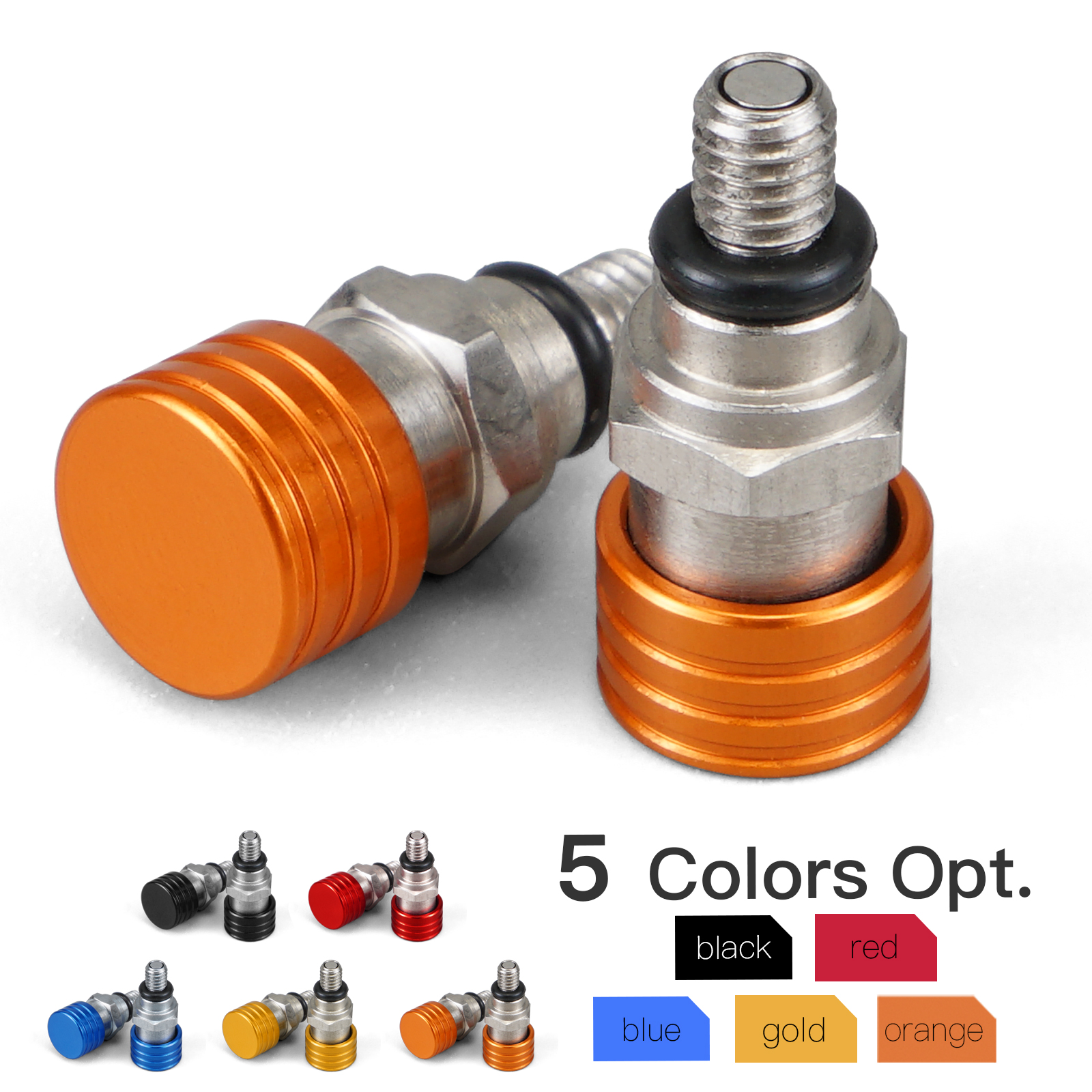 M4x0.7 CNC Fork Air Bleeder Valve Screw For KTM XCW 200 250 300 400 450
