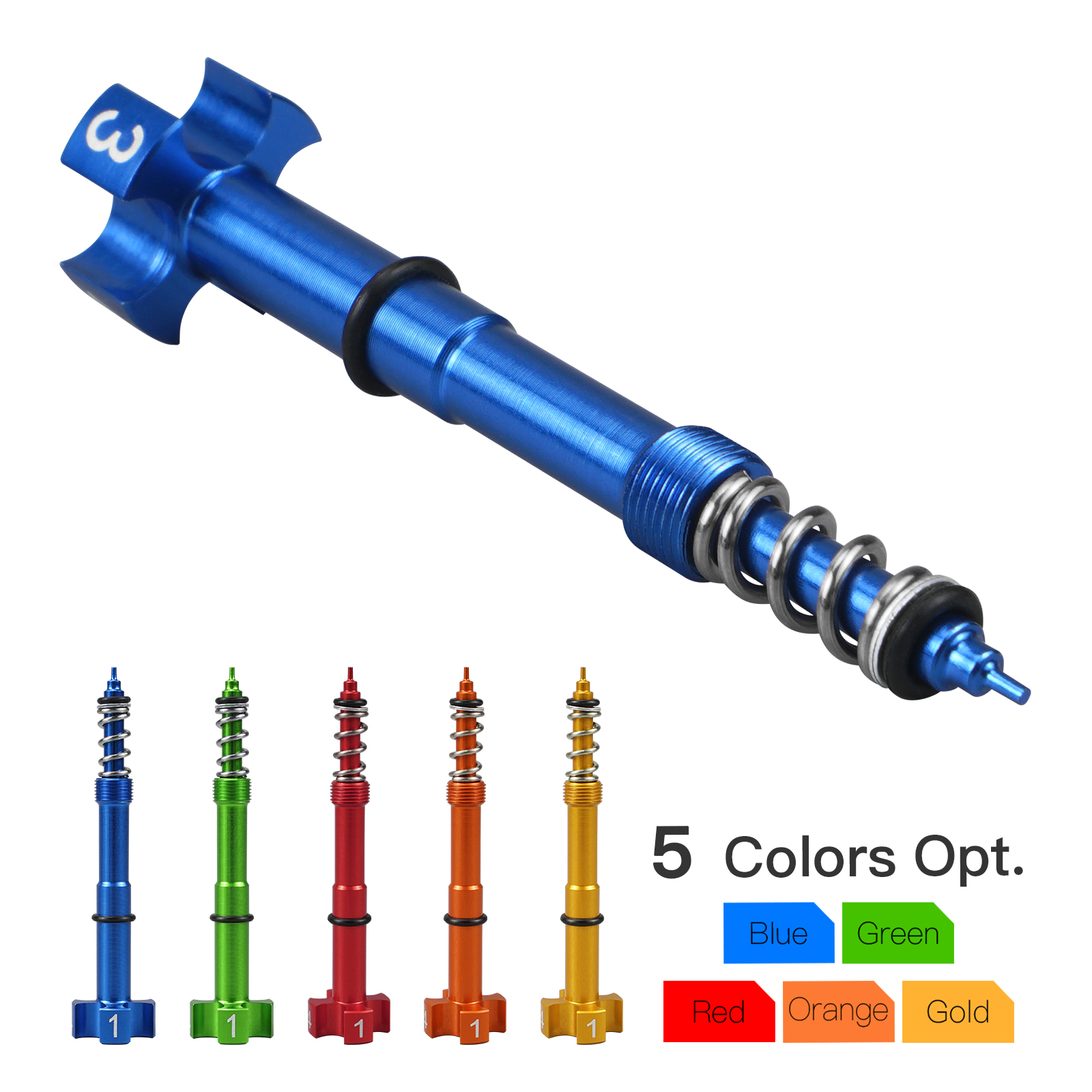 Air Fuel Mixture Screw Keihin FCR Carb For Yamaha YZ250F 0111 YZ450F